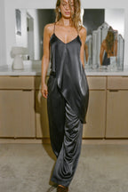 Asymmetrical Silk Tank