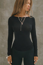 Boatneck Long Sleeve