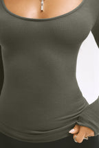 Classic Scoop Long Sleeve