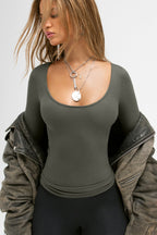 Classic Scoop Long Sleeve