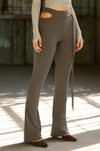 Cutout Mini Flare Legging