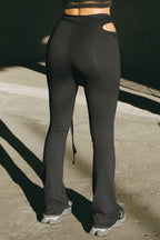 Cutout Mini Flare Legging