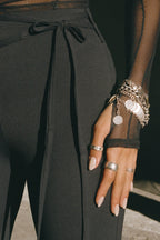 Cutout Mini Flare Legging
