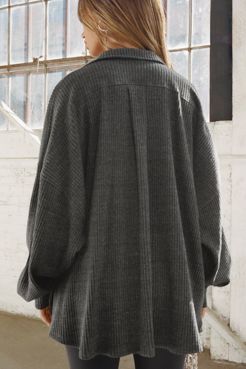 Deep V Pullover