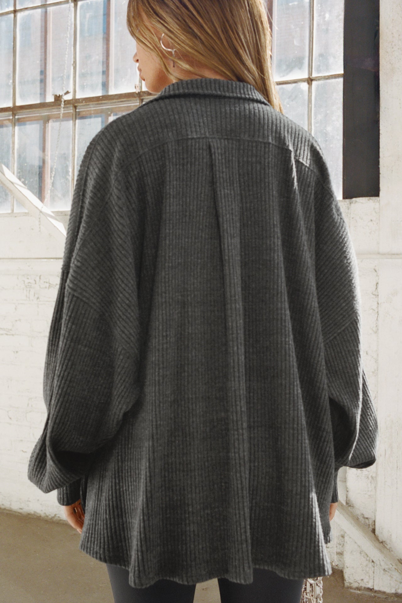Deep V Pullover