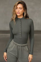 Button Down Henley
