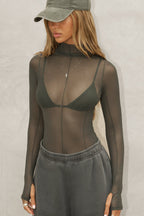 Exposed Seams Long Sleeve