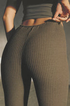 Fitted Mini Flare Pant
