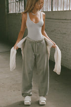 Oversized Straight Leg Jogger