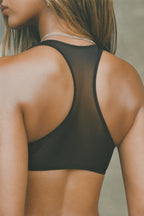 Scoop Neck Racerback Bra