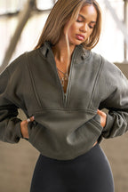 Retro Half Zip