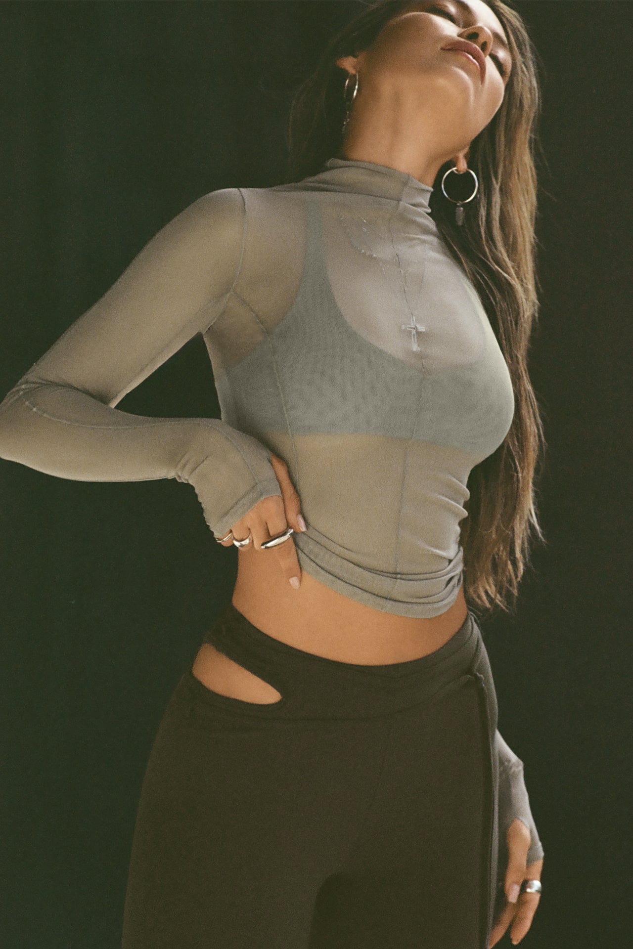 Exposed Seams Long Sleeve