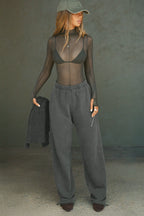 Exposed Seams Long Sleeve