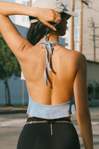 Halter Twist Tank