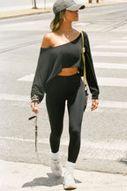 Relaxed Crop Long Sleeve