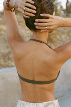 Halter Scoop Bra