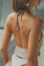 Halter Twist Tank