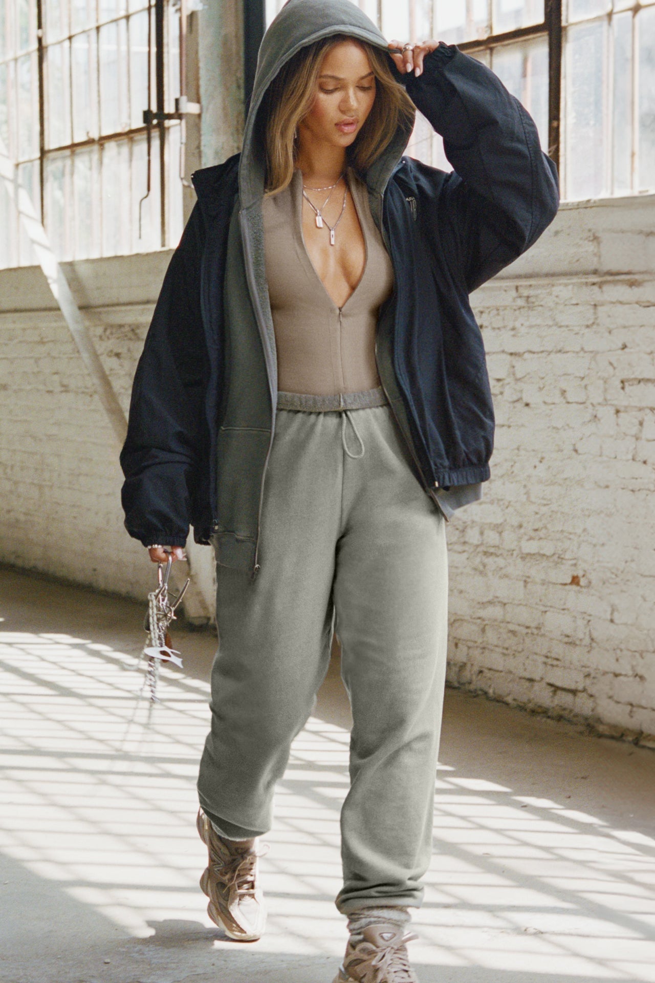 Invisible Zip Long Sleeve