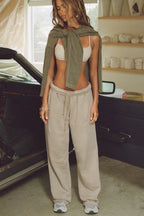 Oversized Straight Leg Jogger