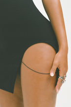 Curve Hem Tube Dress