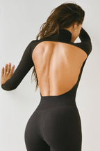 Open Back Turtleneck