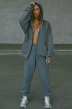 Oversized Zip Hoodie