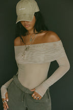Off The Shoulder Long Sleeve