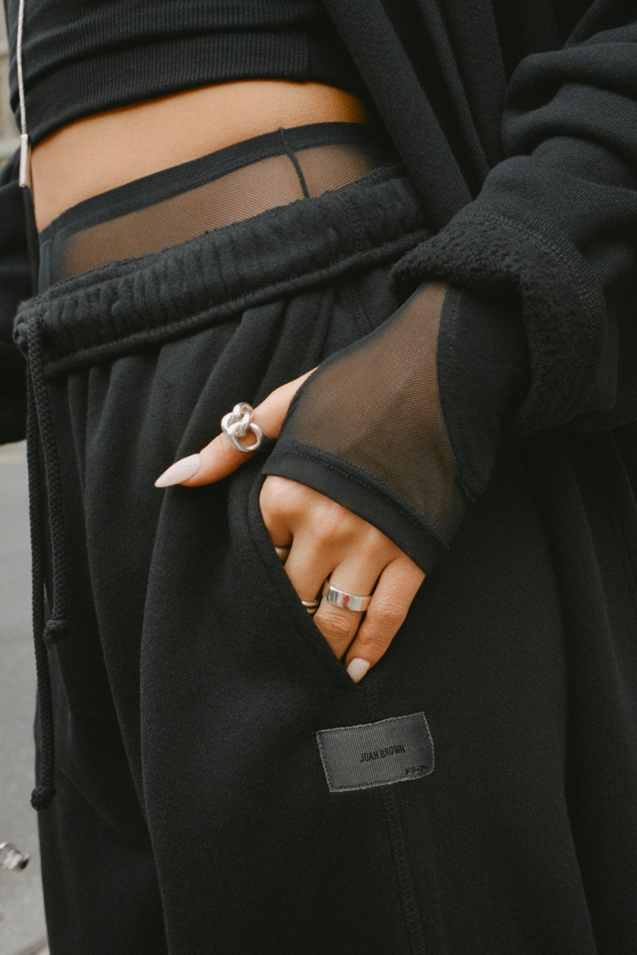 Oversized Straight Leg Jogger