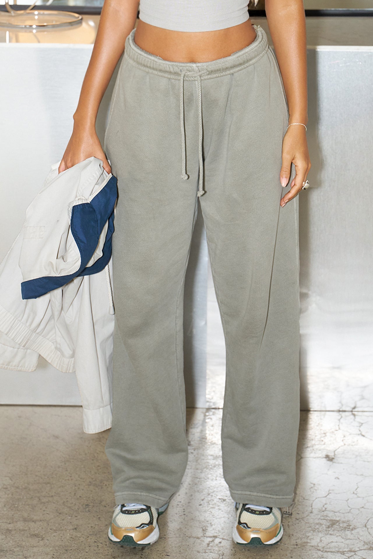 Oversized Straight Leg Jogger
