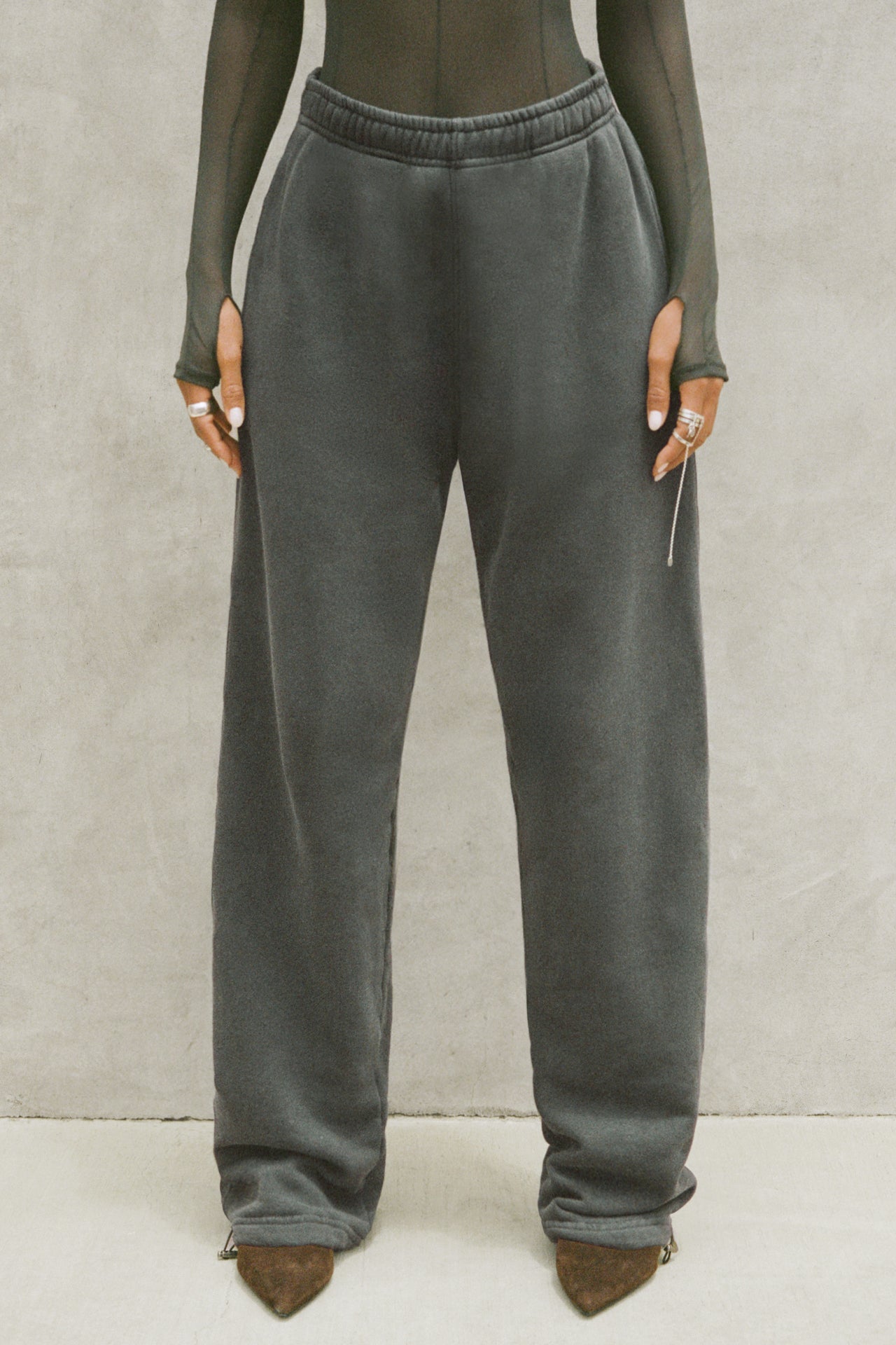 Oversized Straight Leg Jogger