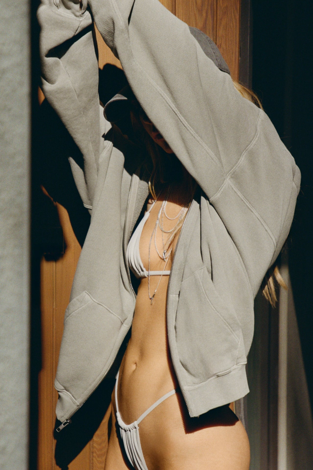 Oversized Zip Hoodie