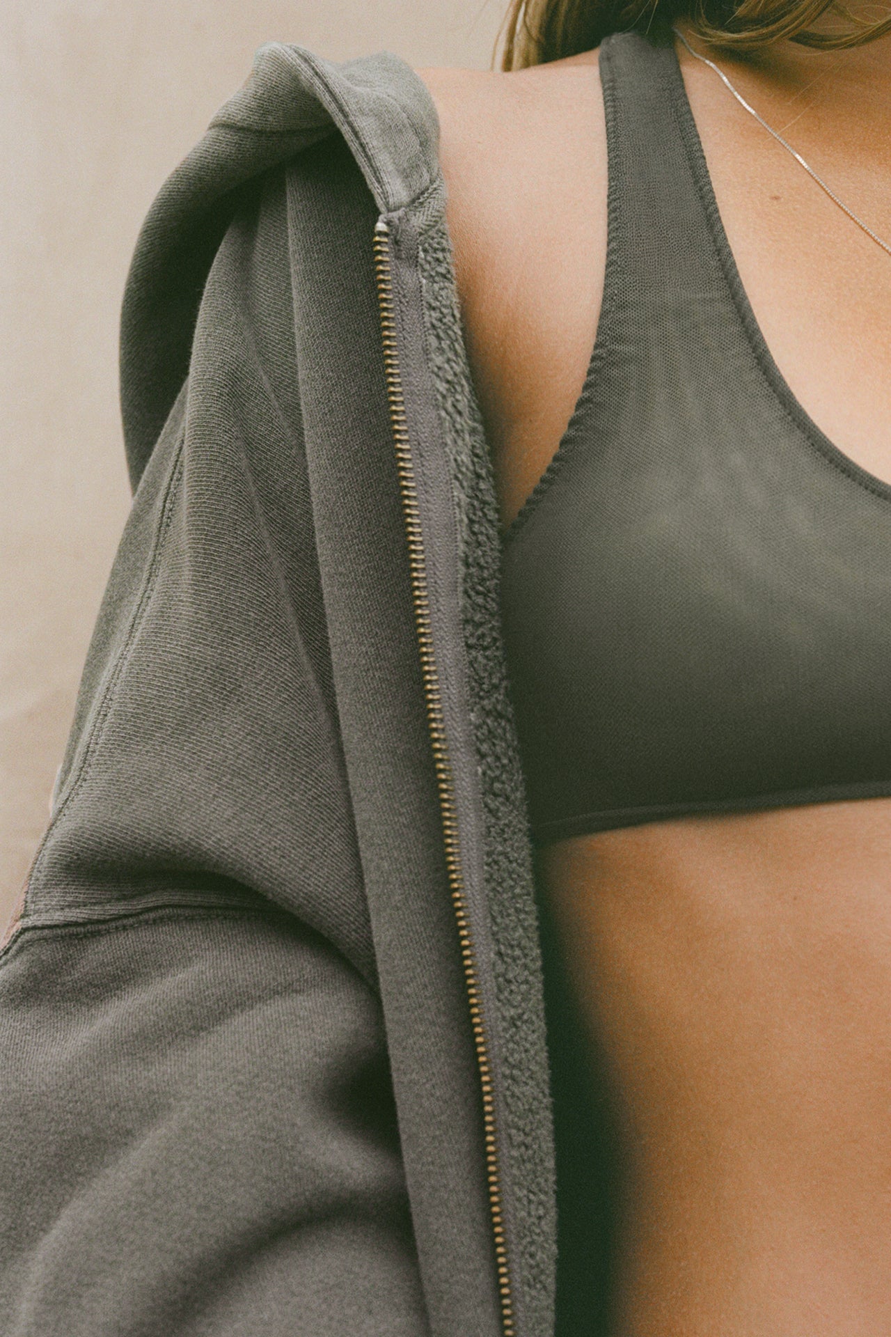 Oversized Zip Hoodie