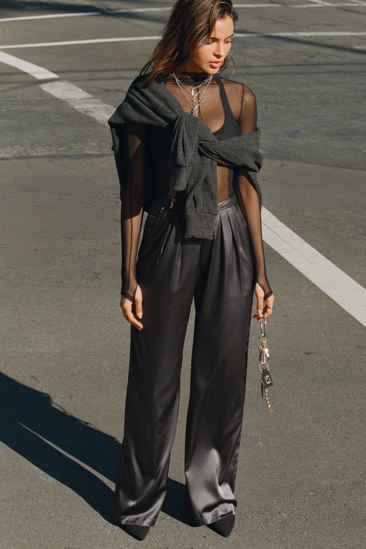 Relaxed Silk Trouser (PRE-ORDER)
