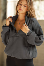 Retro Half Zip