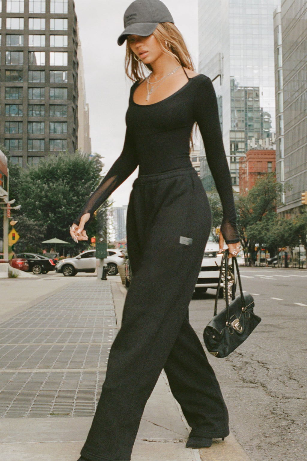 Scoop Corset Long Sleeve
