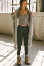Scoop Neck Long Sleeve