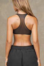 Scoop Neck Racerback Bra