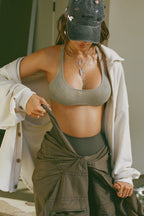 Scoop Neck Racerback Bra