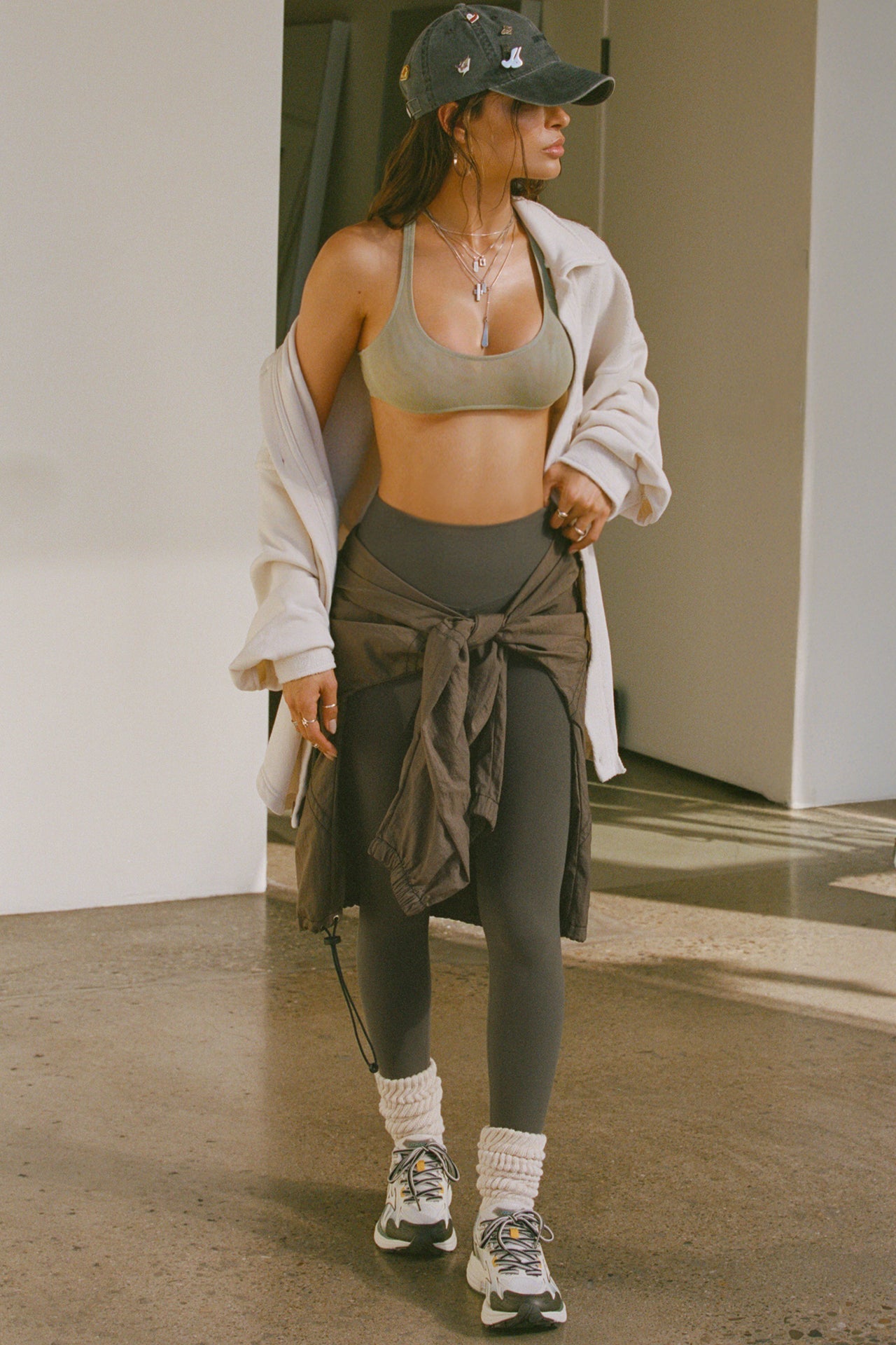 Scoop Neck Racerback Bra