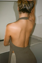 Split Front Halter Tank