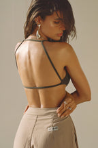 Strappy Open Back Bra