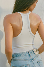 V Neck Racerback Tank