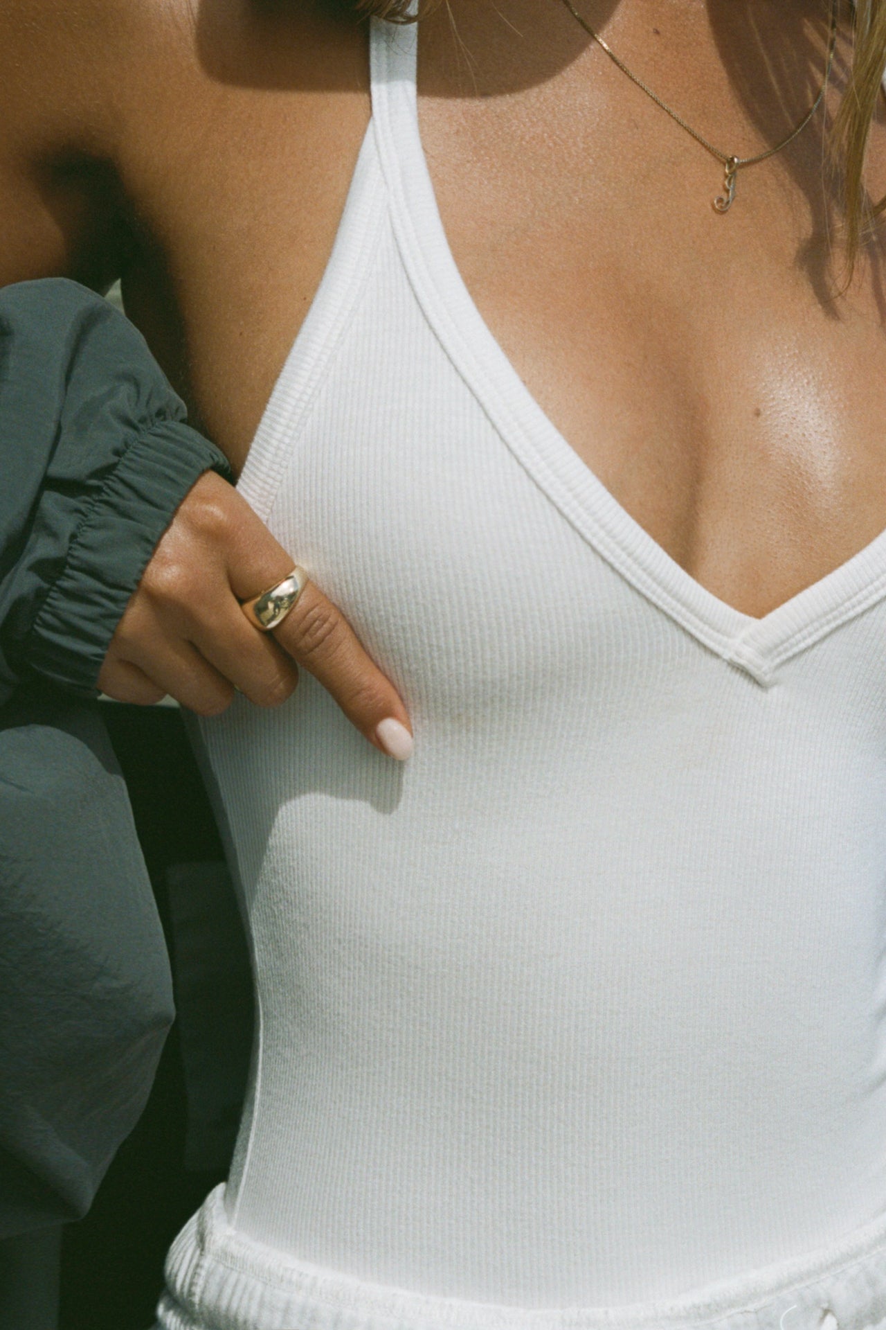 V Neck Racerback Tank